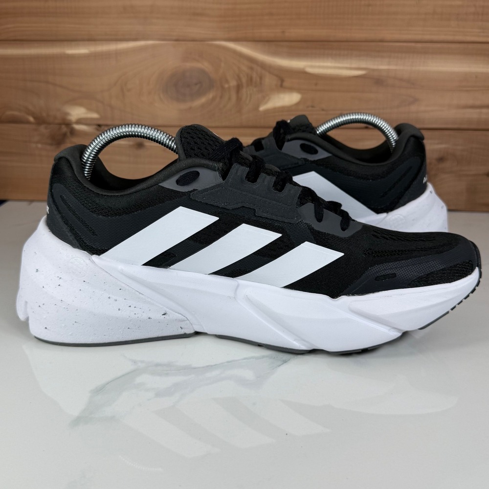 Adidas Adistar Repetitor Running Training Shoes Black White GX2995 Mens 10.5 - Picture 10 of 16